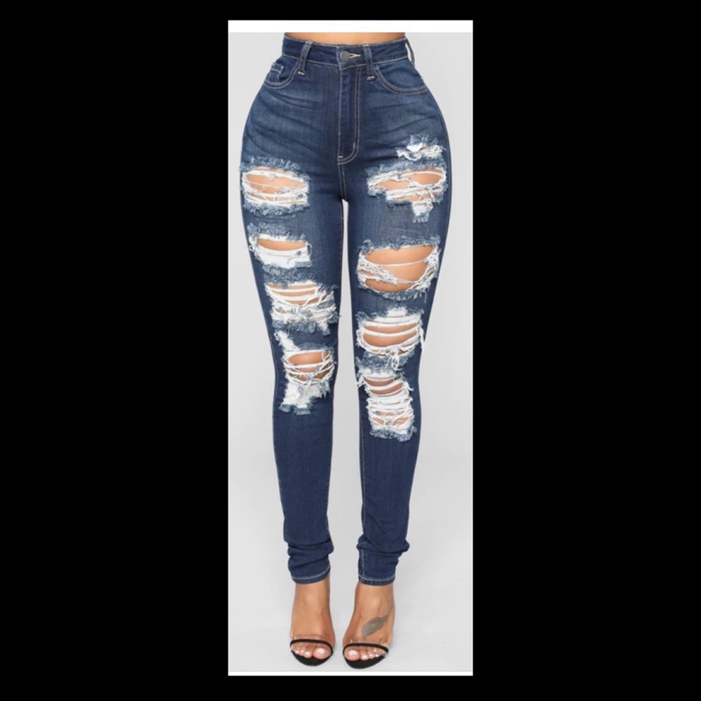 Fashion Nova High Waisted Jeans